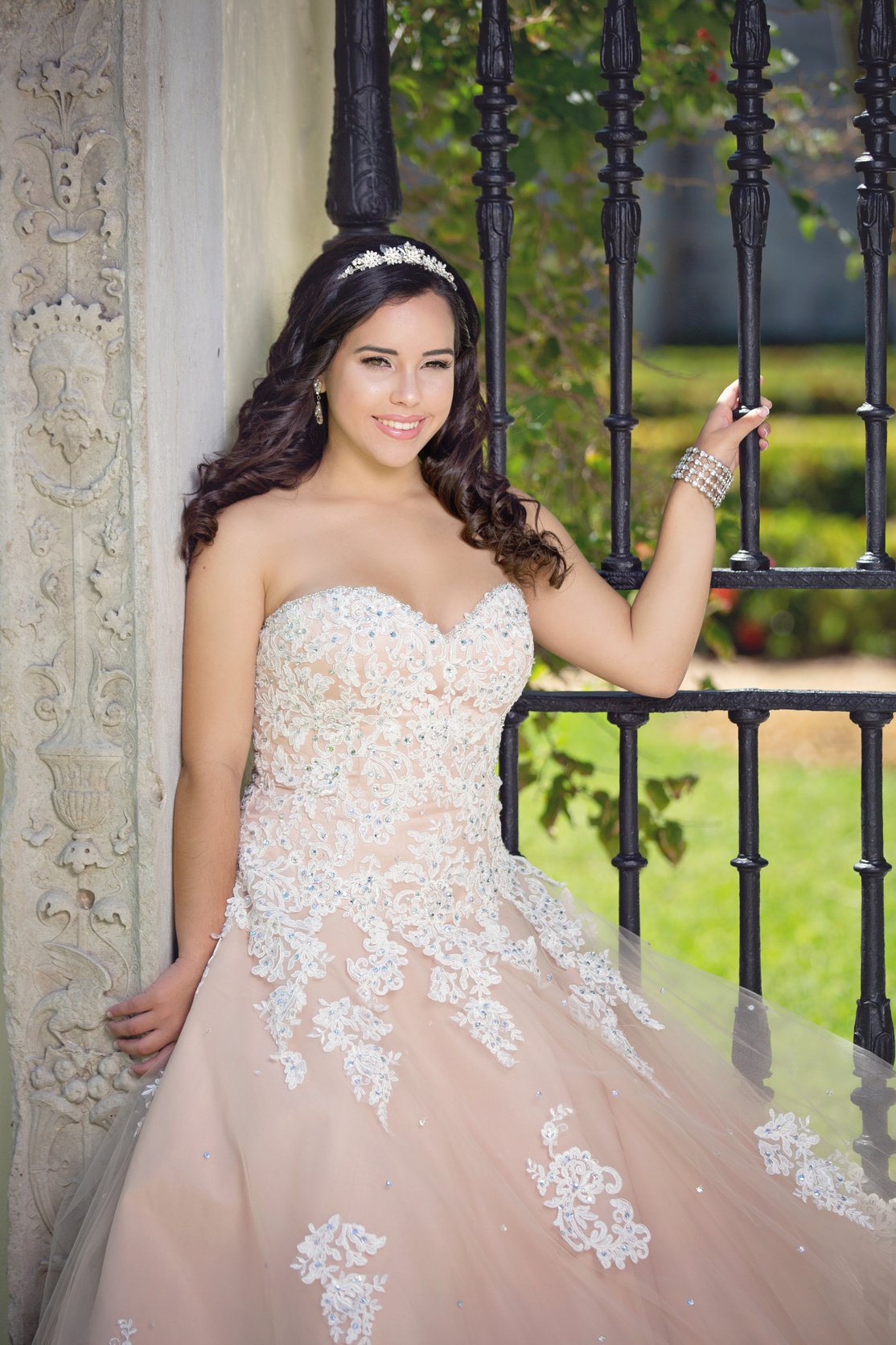 Traditional quinceanera